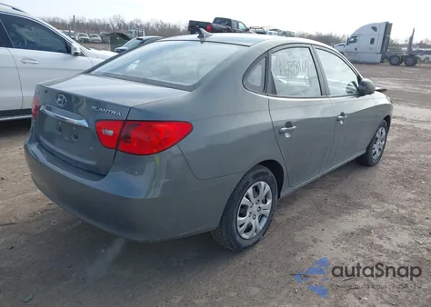2010 Hyundai Elantra Gls z USA, uszkodzony, nr VIN KMHDU4AD7AU022291